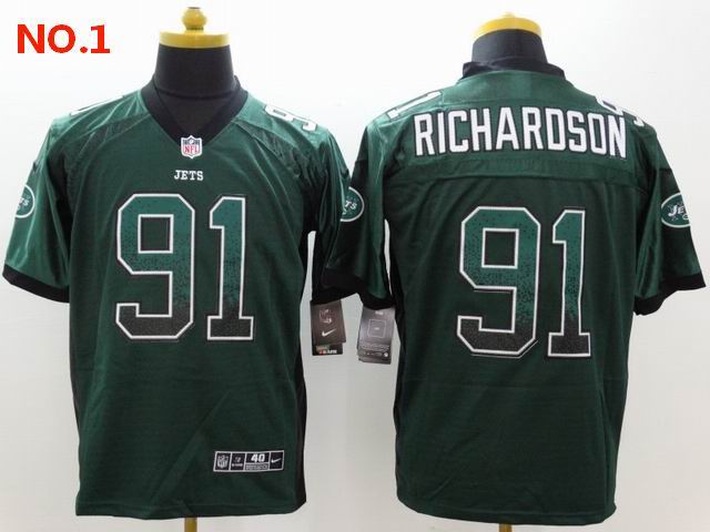 Men's New York Jets #91 Sheldon Richardson Jerseys-12